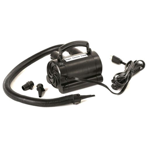 SOLSTICE SWIMLINE Electric Pumps Quick Inflation For Paddleboards Kayaks Floats Air Mattresses | High Volume And High Pressure | Valve Connection Adaptors | DC and AC Outlet Options | Up to 20 PSI Classic Electric Pump AC Outlet