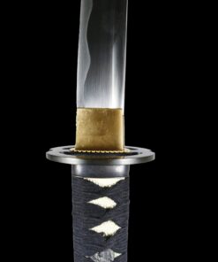 MAKOTO Handmade Practical Musashi Ring Samurai Katana Black Sword Sharp (Full Size Katana) 23 71IwP8GSViL