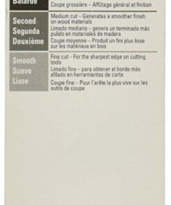 STANLEY File Set, Mill Bastard File, Single Cut with Handle, 8-Inch (21-106) 5 71IwgL8UQpL