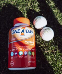 One A Day Women’s Multivitamin, Supplement with Vitamin A, Vitamin C, Vitamin D, Vitamin E and Zinc for Immune Health Support, B12, Biotin, Calcium & More, Tablet, 100 count 38 71IwsQDpIyL