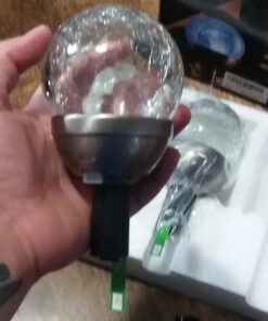 GIGALUMI Solar Lights Outdoor, Christmas Cracked Glass Ball Solar Garden Lights, Color Changing Lights Outdoor,Garden LED Lights for Path, Patio, Yard, 3 Pack Solar Garden Lights Outdoor Pathway 55 71Ix5FFSh4L