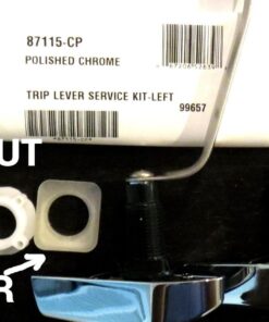 Kohler 87115-CP Left Trip Lever Service Kit, Polished Chrome 11 71IyCoMrQL
