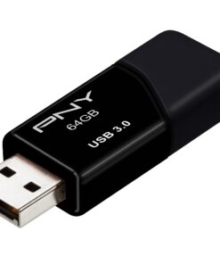 Alternative view of PNY 64GB Turbo Attaché 3 USB 3.0 Flash Drive BLACK