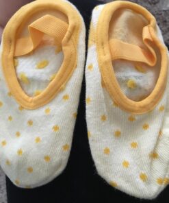 Kisgyst 5 Pairs Baby Girls Toddler Cartoon Dots Anti Slip Skid Foot Socks No-Show Crew Cotton Socks Sneakers 10-30 Months 20 71IzpHIoRXL