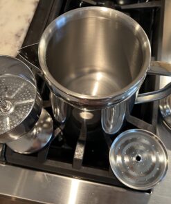 Coleman Stainless Steel Percolator Coffee Pot, 12-Cup Capacity Lightweight Coffee Percolator, No Filter Needed, Durable Outdoor Coffee Maker for Camping, Backpacking, RV, Stovetop, Campfire, & More 38 71IzrJJqIbL 1