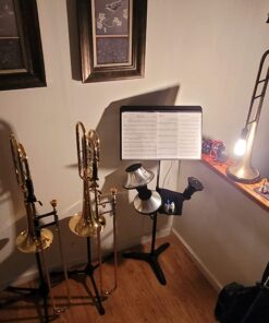 Hercules Stands HA100 Clamp-on Four Mute Holder - Trumpet, Trombone, Cornet, French Horn 13 71J AZv9NZL