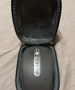 Hermitshell Hard Travel Case for Logitech MX Anywhere 3S Anywhere 3 / Logitech MX Anywhere 2S Anywhere 2 Compact Performance Mouse (Black) Black 23 71J zSbaVEL