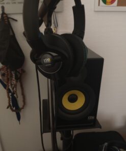 KRK KNS 8400 On-Ear Closed Back Circumaural Studio Monitor Headphones with Volume Control 26 71J0Vhl7rTL