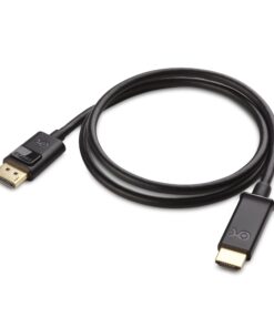 Cable Matters Unidirectional DisplayPort to HDMI Cable 3 ft, Gold-Plated DP to HDMI Cable, Display Port to HDMI Adapter Cable, 3 Feet 13 71J0kkf4pdL