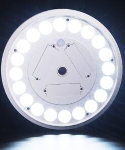 Sunnytech 2nd Generation Solar Flag Pole 20led Light, Brightest, Most Powerful, Longest Lasting & Most Flag Coverage, LED Downlight Light up Flag on Most 15 to 25Ft Flagpole, Upgraded Electric Circuit,White White 30 71J273lTdLL