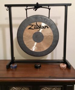 Avedis Zildjian Company 12" Traditional Gong Table-Top Stand Set MultiColored 11 71J35EnfBiL