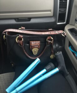 Vive Folding Cane - Foldable Walking Cane for Men, Women - Fold-up, Collapsible, Lightweight, Adjustable, Portable Hand Walking Stick - Balancing Mobility Aid - Sleek, Comfortable T Handles (Teal) Teal 39 71J3NON0FdL