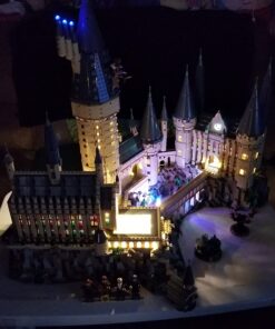 LEGO Harry Potter Hogwarts Castle 71043 Building Set - Model Kit with Minifigures, Featuring Wand, Boats, and Spider Figure, Gryffindor and Hufflepuff Accessories, Collectible for Adults and Teens Standard 76 71J3hCBdTTL