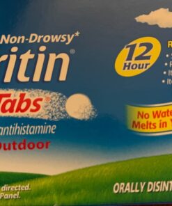 Claritin Non-Drowsy RediTabs Indoor & Outdoor Allergies 12 Hour Relief Tablets - 30 CT, 5mg. 30 Count (Pack of 1) 7 71J3ovWYDPL