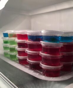 Polar Ice 125 Count Plastic Jello Shot Cups with Lids, 2-Ounce 1 Translucent 34 71J3rOEmlHL