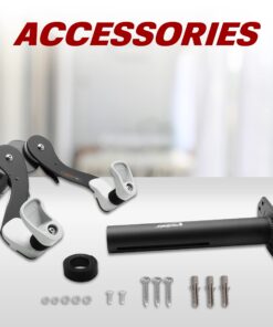 Ibera Bike Wall mount - Horizontal Indoor Bike Rack for 1 Bicycle I Bike rack garage - Keep you Bike Safe & Secure and save Space with Bike hangers for garage, bike hooks for garage wall, bike hanger Bike Hanger - 1 Pack 39 71J4nUswduL