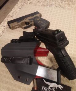 TRUGLO Fiber-Optic Handgun Night Sight | Compact Durable Snag-Resistant High-Visibility Red Front & Green Rear Sight for Handguns Springfield XD Set 20 71J52xg8mbL