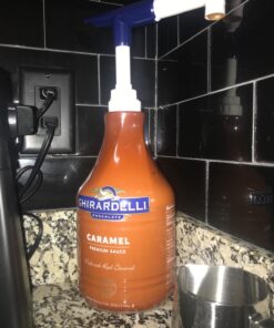Ghirardelli Chocolate Flavored Sauce, Creamy Caramel, 90.4-Ounce 5.64 Pound (Pack of 1) 33 71J5ZBSy sL