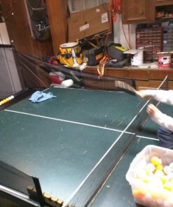 iPong Carbon Fiber Table Tennis Ball Catch Net - Practice Net Attaches to Ping Pong Table for Ball Collection During Table Tennis Robot, Serve or Multi-Ball Training 36 71J7 9rH2RL