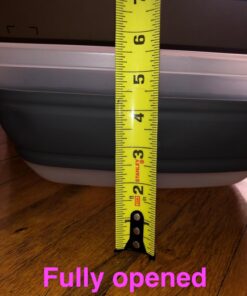 Progressive International Prepworks Collapsible Portable Wash Basin Dishpan Dish Tub 50 71J7hkxOcmL