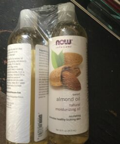 Now Foods Almond Oil, 16 Fl Oz (Pack of 2) 16 Fl Oz (Pack of 2) 11 71J7jzlcqSL