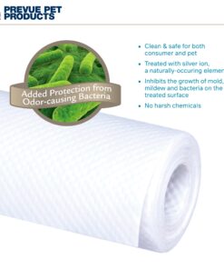 Prevue Hendryx Pet Products T3 Antimicrobial Cage Liner, 21-1/2-Inch by 100-Feet, White 13 71J7tEAi5TL