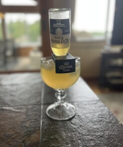 Chefcaptain Schooner Beer Glass - 21.5 Oz Extra Large Goblet Crystal Style ZERO LEAD Shrimp Cocktail, Coronaritas, Margaritas 4 PACK Classic 21.5 OZ 38 71J8kTSHcRL