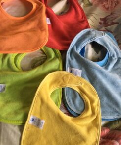 Neat Solutions 8 Count Multi-Color Solid Knit Terry Feeder Bib, Boy Boy- 8ct 23 71J9MJCLXBL