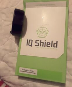 IQShield Screen Protector Compatible with Samsung Gear Fit2 (Gear Fit 2)(6-Pack) Anti-Bubble Clear TPU Film 40 71J9WInITFL