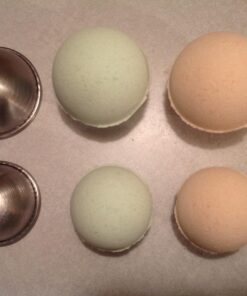 Stainless Steel Bath Bomb Molding Set-3 Metal Round Bath Bomb Molds (6 Half Spheres)- DIY Professional Molds for Fizzy Bombs: Instructional Pamphlet, E-Book & Mesh Storage Bag- Starter Kit 3 SIZES 42 71JAPPx6WWL 2