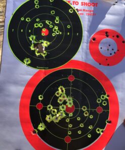 Splatterburst Targets - 8 inch Stick & Splatter Self Adhesive Shooting Targets - Gun - Rifle - Pistol - Airsoft - BB Gun - Pellet Gun - Air Rifle - Made in USA 25 pack 37 71JAgy6Hk0L 1