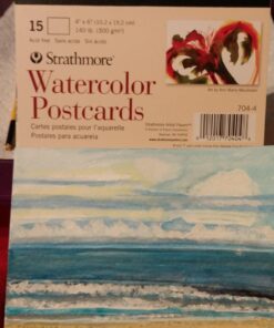 Strathmore Watercolor Postcard Pad, 4x6 inches, 15 Pack - Custom Greeting Cards for Weddings, Events, Birthdays 54 71JAnLQqrSL