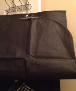 Garment Bags with Shoe Bag - Breathable Garment Bag Covers Set of 5 for Suit Carriers, Dresses, Linens, Storage or Travel - Suit Bag with Clear Window 46 71JAuCum56L