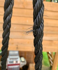 M & M Sales Enterprises MM00124Web Riderz Outdoor Swing N' Spin- Safety Rated to 600 lb, 39 inch Diameter, Adjustable Hanging Ropes, Ready to Hang and Enjoy as a Family, Black 53 71JB0hIsF L 3