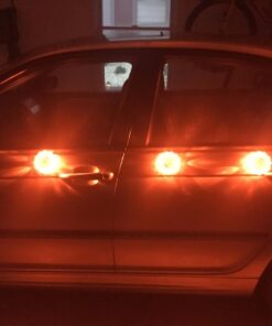 HOKENA LED Road Flares 9 Piece Set, Emergency Lights Complete Car Safety Kit, Roadside Warning Flare Beacon Disc for Vehicle & Boat with Magnetic Base, with Batteries, Seatbelt Cutter & Window Breaker 3 Flares 55 71JB1pCuHVL