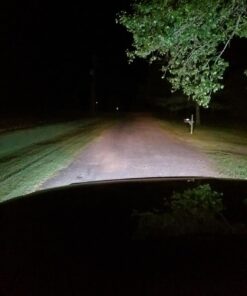 Auxbeam 7" LED Light Bar Flood Led Work Light 36W Off Road Driving Lights for JeepTruck 4x4 Military Mining Boating Farming and Heavy Equipment 32 71JBADkdrYL