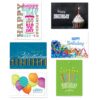 Canopy Street Lively Birthday Note Cards / 36 Cards And Envelopes / 6 Colorful Birthday Designs / 4 5/8" x 6 1/4" Birthday Greeting Cards With Blank Inside 61 71JBSrTf6eL