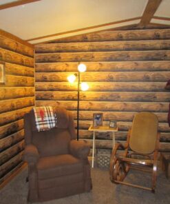 York Wallcoverings Lake Forest Lodge Mountain Logs Removable Wallpaper Brown .136 32 71JBb72FtOL