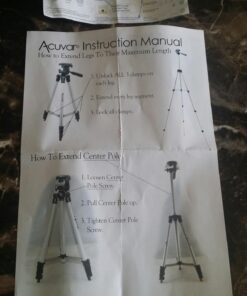 Acuvar 50" Smartphone/Camera Tripod Fits All Smartphones iPhone 12 Max, 11 Pro Max, 11 Pro, 11, Xs, Max, Xr, X 8, 8+, 7, 7 Plus, Android Note 10 (Universal Mount + Remote) Universal Mount + Remote 75 71JD rr5ZLL