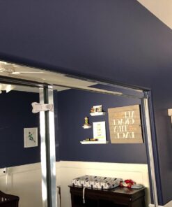 Sliding Door Lock for Child Safety - 2 Pack Grey/White White 42 71JDcmnWkQL