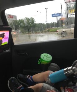 TFY Car Headrest Mount for Swivel & Flip Style Portable DVD Player-9 Inch 25 71JDiAitSHL