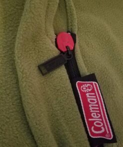 Coleman Stratus Fleece Sleeping Bag Liner, 50°F Sleeping Bag for Adults, Adds 12°F More Warmth When Used to Line Another Sleeping Bag, Stuff Sack Included Mixed Colors 36 71JDtEFMGHL