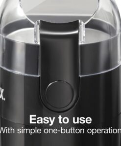 Proctor Silex Fresh Grind 4oz Electric Coffee Grinder for Beans, Spices and More, Retractable Cord, Stainless Steel Blades, Black 8 71JE5AUmq1S