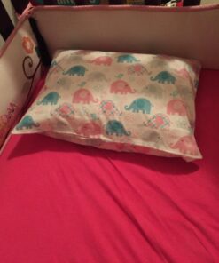 Little Sleepy Head Toddler Pillowcase 13 x 18-100% Cotton & Hypoallergenic (Elephant) Elephants 13 x 18 Inch 38 71JEW0L78cL