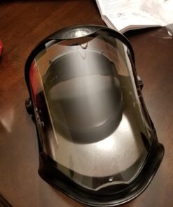 UVEX by Honeywell Bionic Face Shield with Clear Polycarbonate Visor (S8500) 80 71JEi3WOTcL