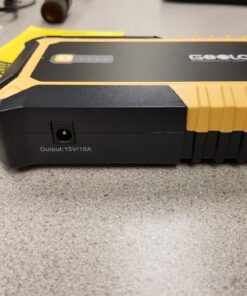 GOOLOO GP4000 Jump Starter Box 4000A Peak Car Starter (All Gas,up to 10.0L Diesel Engine) SuperSafe 12V Lithium, Auto Battery Booster Pack,Portable Power Bank with USB Quick Charge and Type C Port Yellow 46 71JEsntJrkL