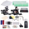 Dragonhawk Traditional Pro Complete Tattoo Kit - Two Machines Gun Easy Use Color Ink Power Supplies Disposable Needles Grips Great for Beginners & Starter Tattoo Aritsts 11-85 55 71JF1wUB1DL 1