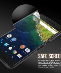 Huawei Nexus 6P Case, Cruzerlite Bugdroid Circuit Case Compatible for Huawei Nexus 6P - Retail Packaging - Black Standard Packaging 20 71JFe8Aa9L