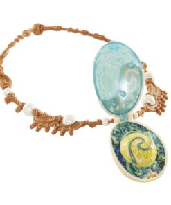 Disney Princess Disney Moana Necklace Light Up Magical Seashell Heart of Te Fiti 37 71JFltMSaL
