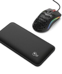 Glorious Gaming Mouse Wrist Pad/Rest - Black - Stitched Edges, Ergonomic, Foam Interior | 8x4 inches/(0.7in/17mm) Thick (GW-M) 21 71JGHpSLShL